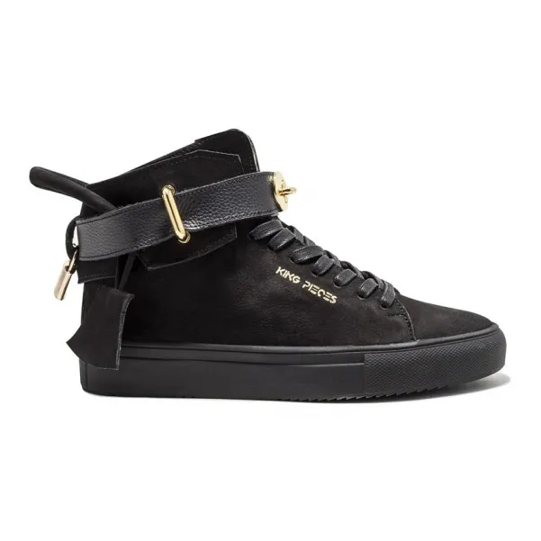 Alternative view of Argento Black Nobuck