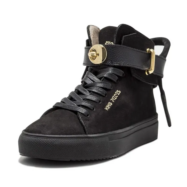 Argento Black Nobuck