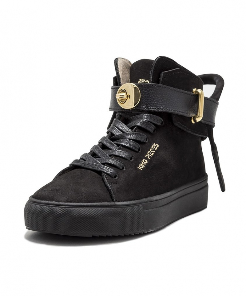 Argento Black Nobuck