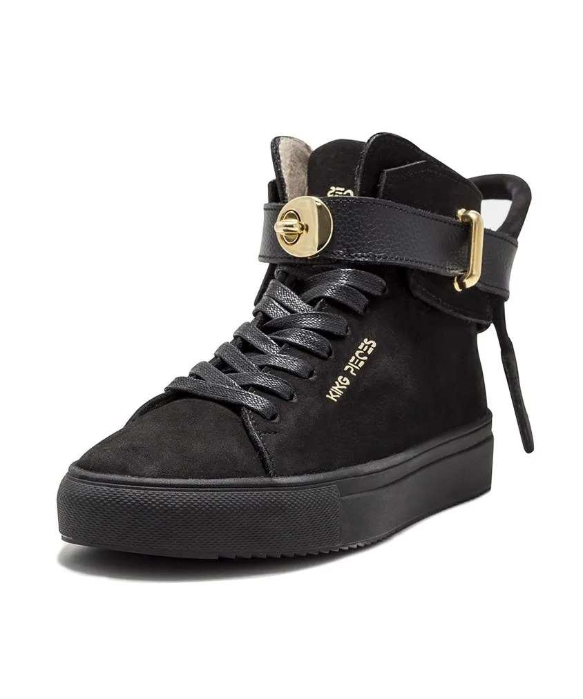 Argento Black Nobuck