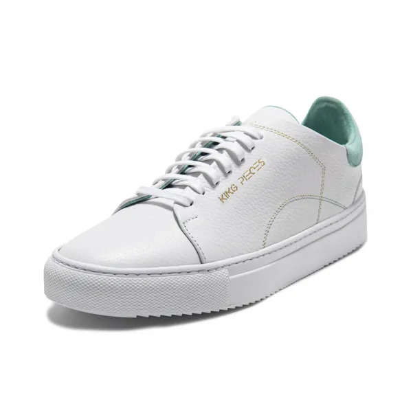 Tenis hombre Lourdes White&Green - King Pieces