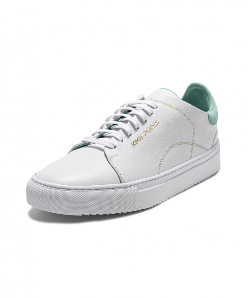 Tenis hombre Lourdes White&Green - King Pieces