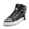 Tenis negros Argento Skull - King Pieces