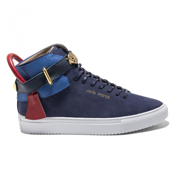 Tenis Argento New Blue de cuero — King Pieces — vista 2