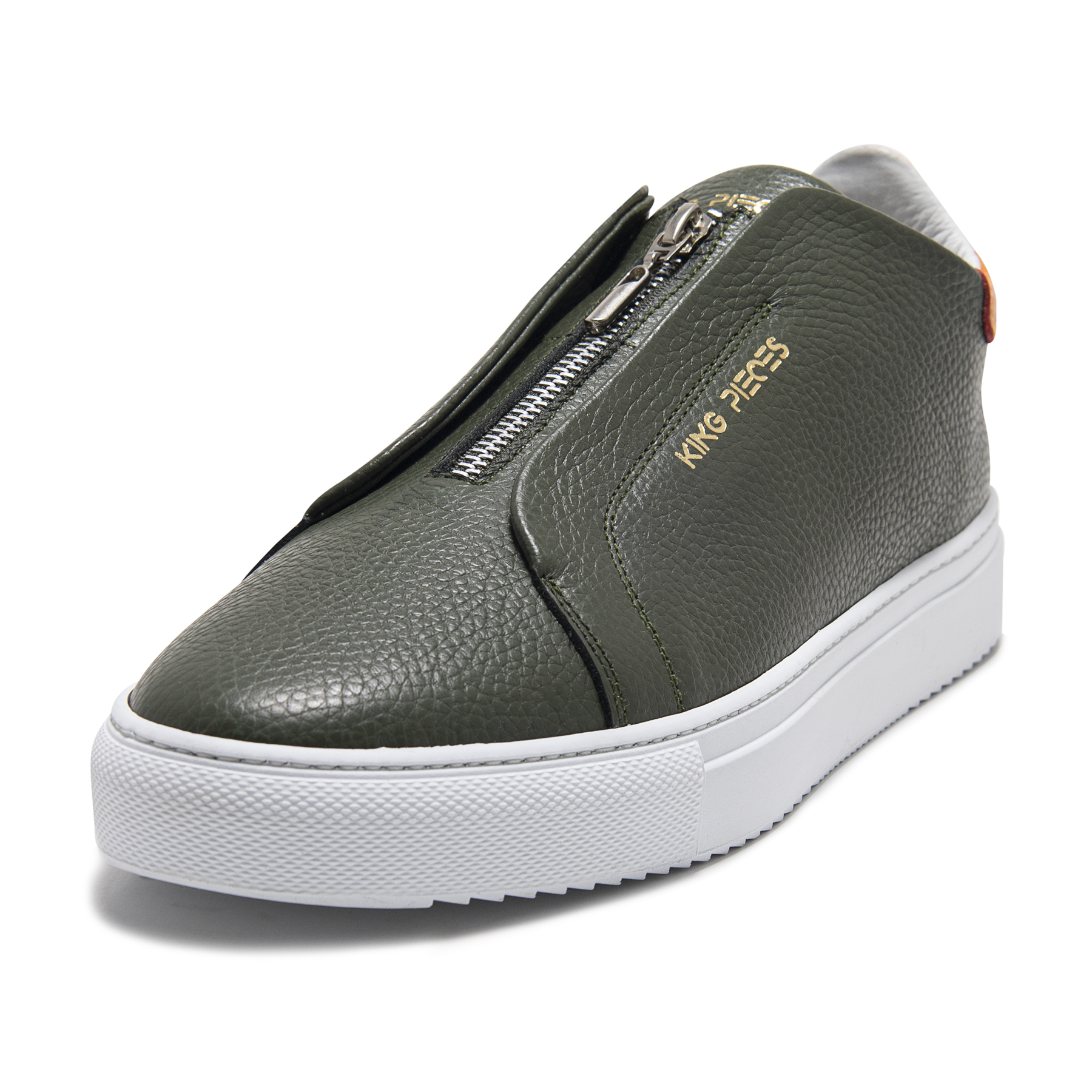 Tenis Arigat Green de cuero — King Pieces — vista 4