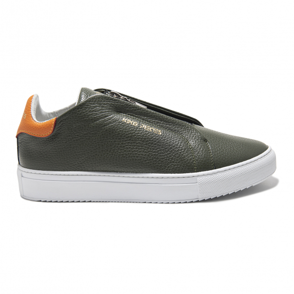 Tenis Arigat Green de cuero — King Pieces — vista 2