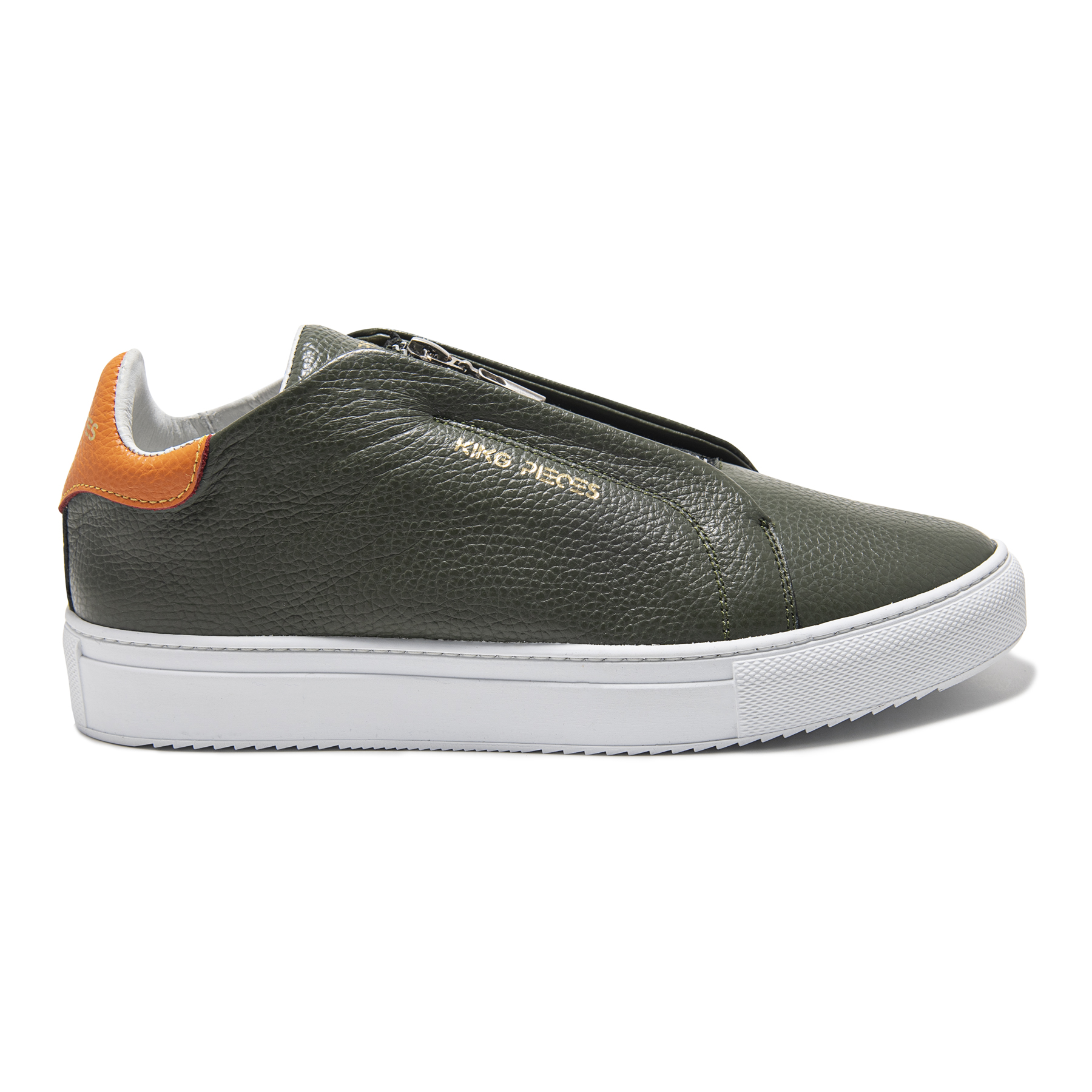 Tenis Arigat Green de cuero — King Pieces — vista 2