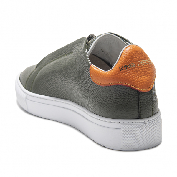 Tenis Arigat Green de cuero — King Pieces — vista 3