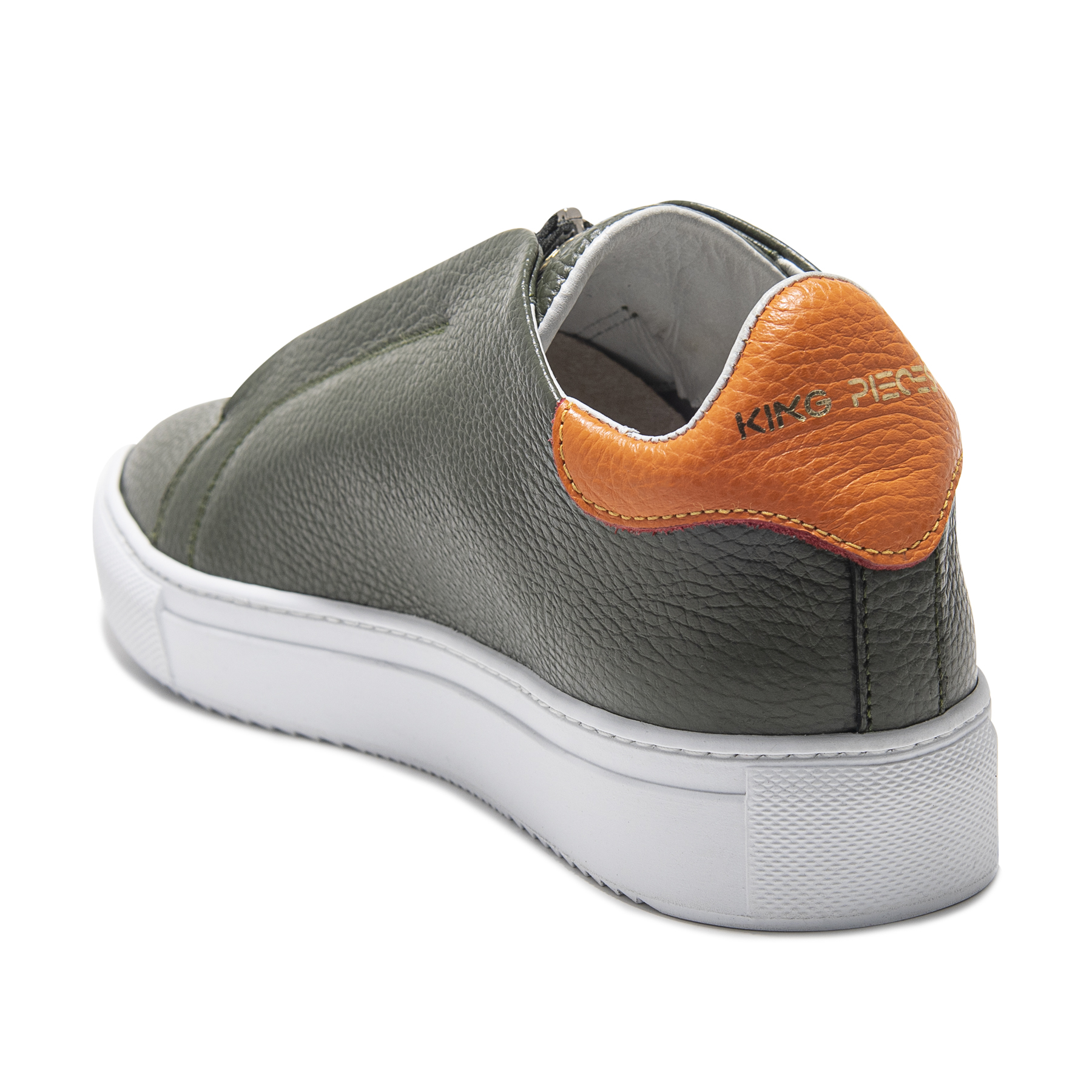 Tenis Arigat Green de cuero — King Pieces — vista 3