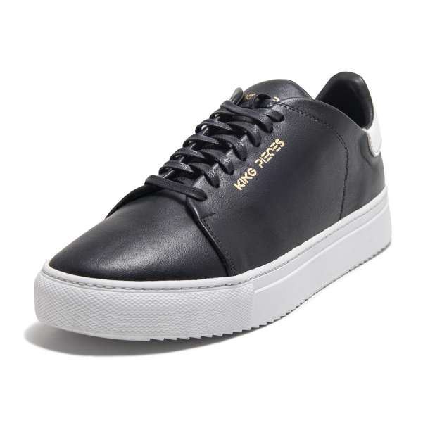 Tenis Lourdes Black de cuero — King Pieces
