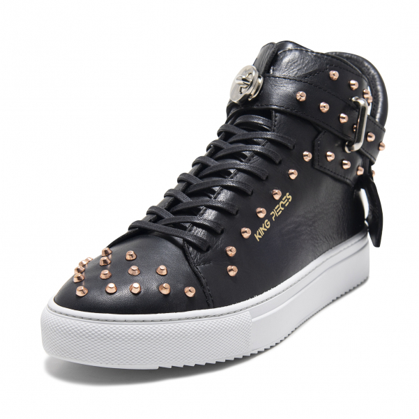 Sneakers Argento Skull Black II