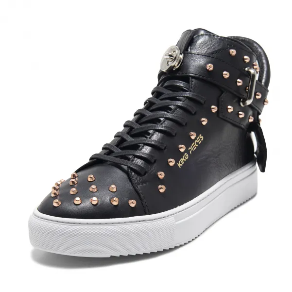 Sneakers Argento Skull Black II